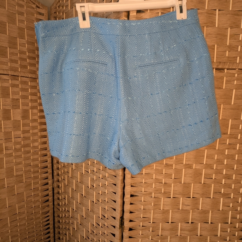 Women's Ann Taylor tweed lined shorts